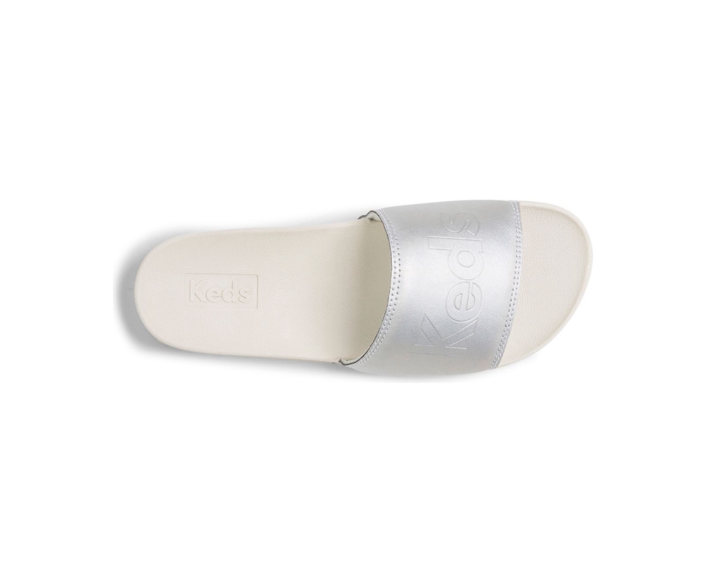 Keds Sandals Silver - Bliss II - Womens RNLUWS-967